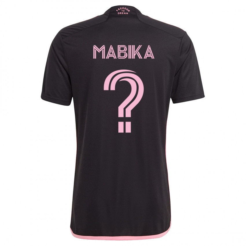 Kvinder Aimé Mabika #0 Sort Udebane Spillertrøjer 2023/24 Trøje T-Shirt