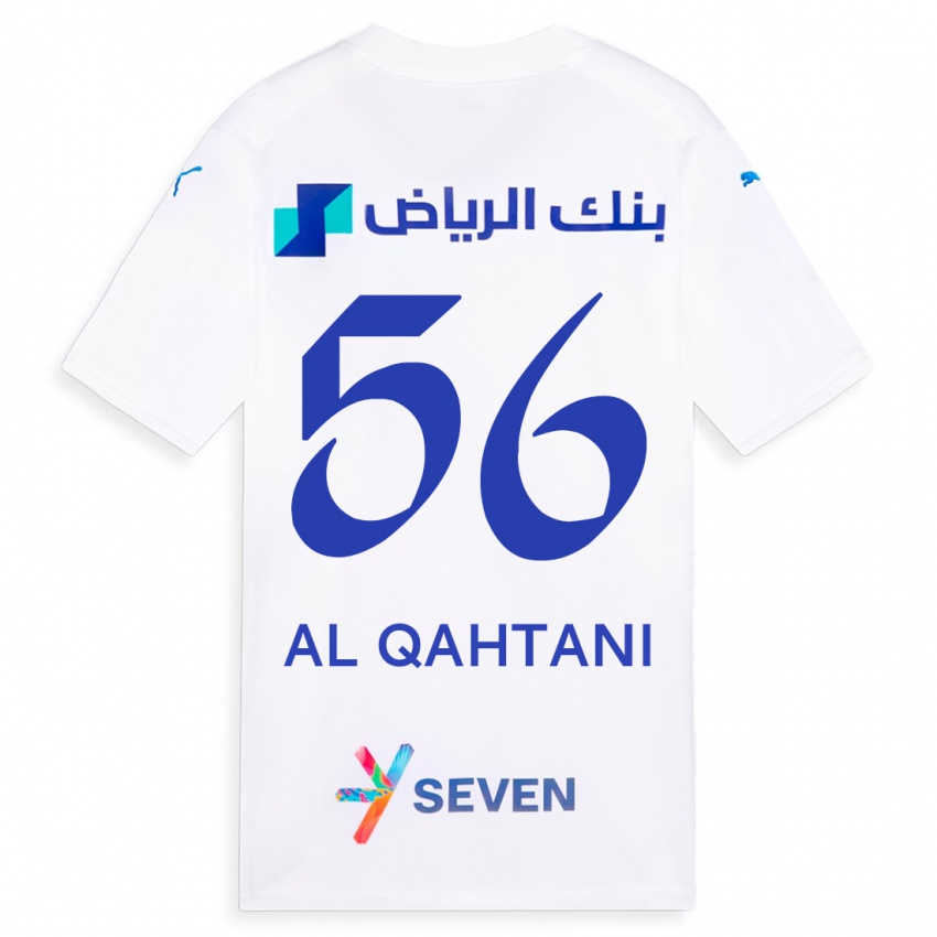 Kvinder Mohammed Al-Qahtani #56 Hvid Udebane Spillertrøjer 2023/24 Trøje T-Shirt