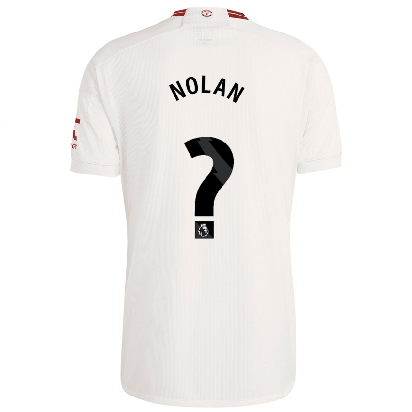 Kvinder James Nolan #0 Hvid Tredje Sæt Spillertrøjer 2023/24 Trøje T-Shirt
