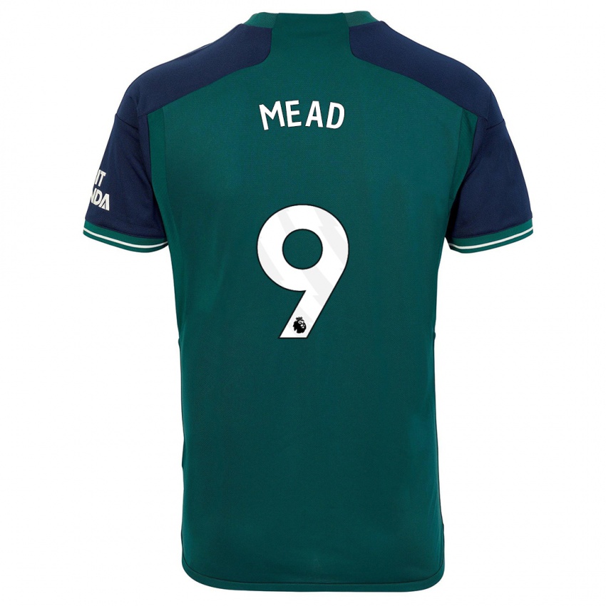 Kvinder Beth Mead #9 Grøn Tredje Sæt Spillertrøjer 2023/24 Trøje T-Shirt