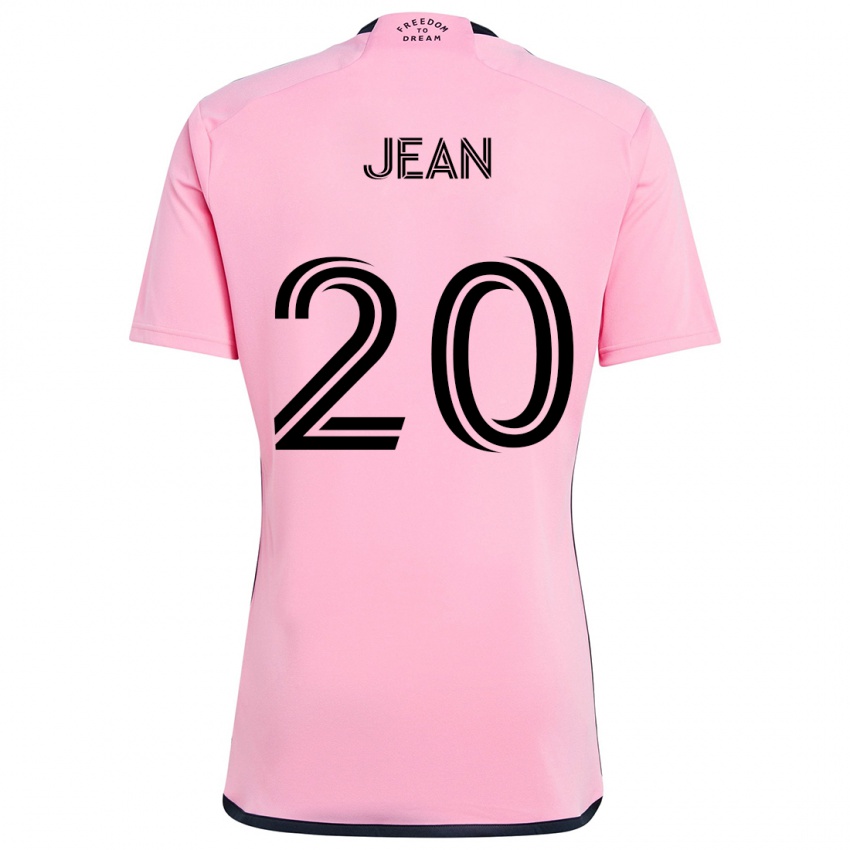 Børn Corentin Jean #20 Lyserød Hjemmebane Spillertrøjer 2024/25 Trøje T-Shirt