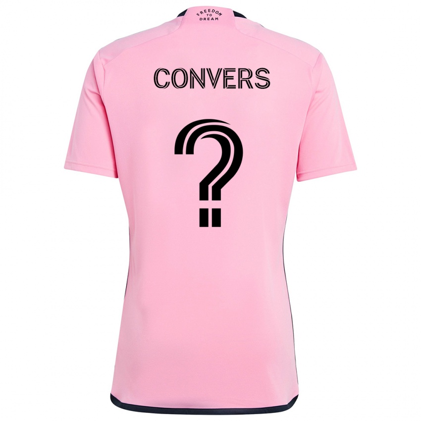 Børn Joseph Convers #0 Lyserød Hjemmebane Spillertrøjer 2024/25 Trøje T-Shirt