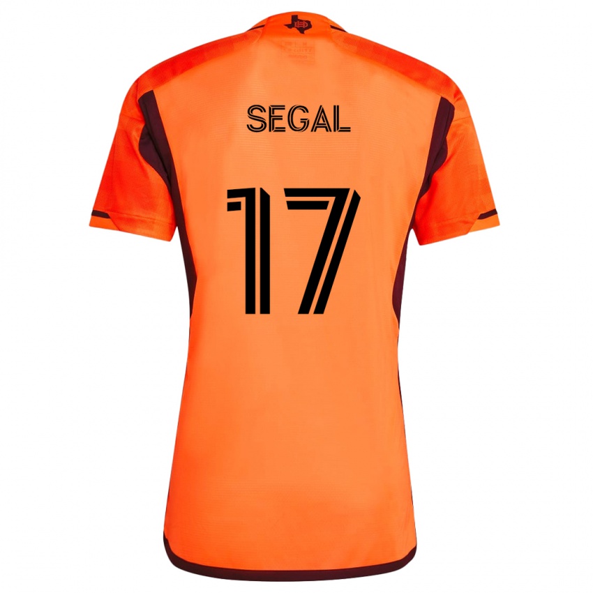 Børn Gabriel Segal #17 Orange Sort Hjemmebane Spillertrøjer 2024/25 Trøje T-Shirt