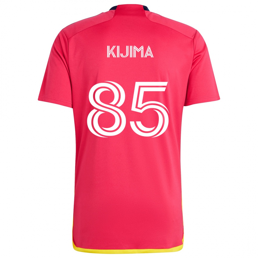 Børn Hosei Kijima #85 Rød Blå Hjemmebane Spillertrøjer 2024/25 Trøje T-Shirt