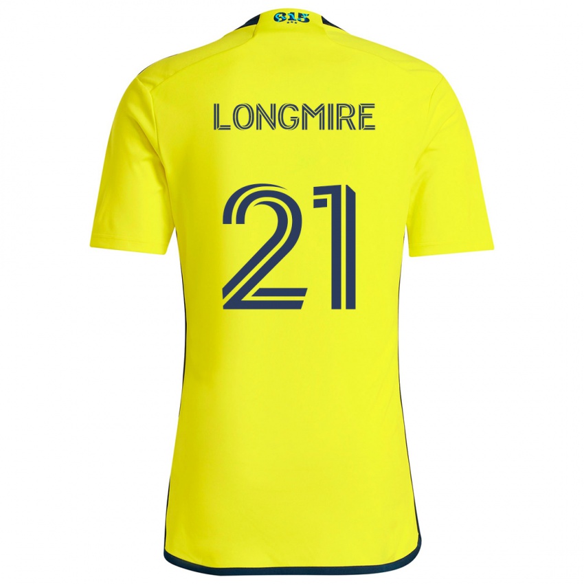 Børn Ahmed Longmire #21 Gul Blå Hjemmebane Spillertrøjer 2024/25 Trøje T-Shirt