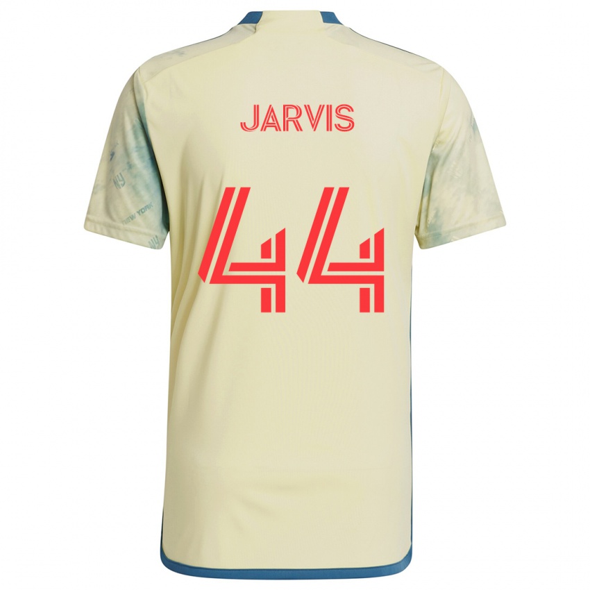 Børn Aiden Jarvis #44 Gul Rød Blå Hjemmebane Spillertrøjer 2024/25 Trøje T-Shirt