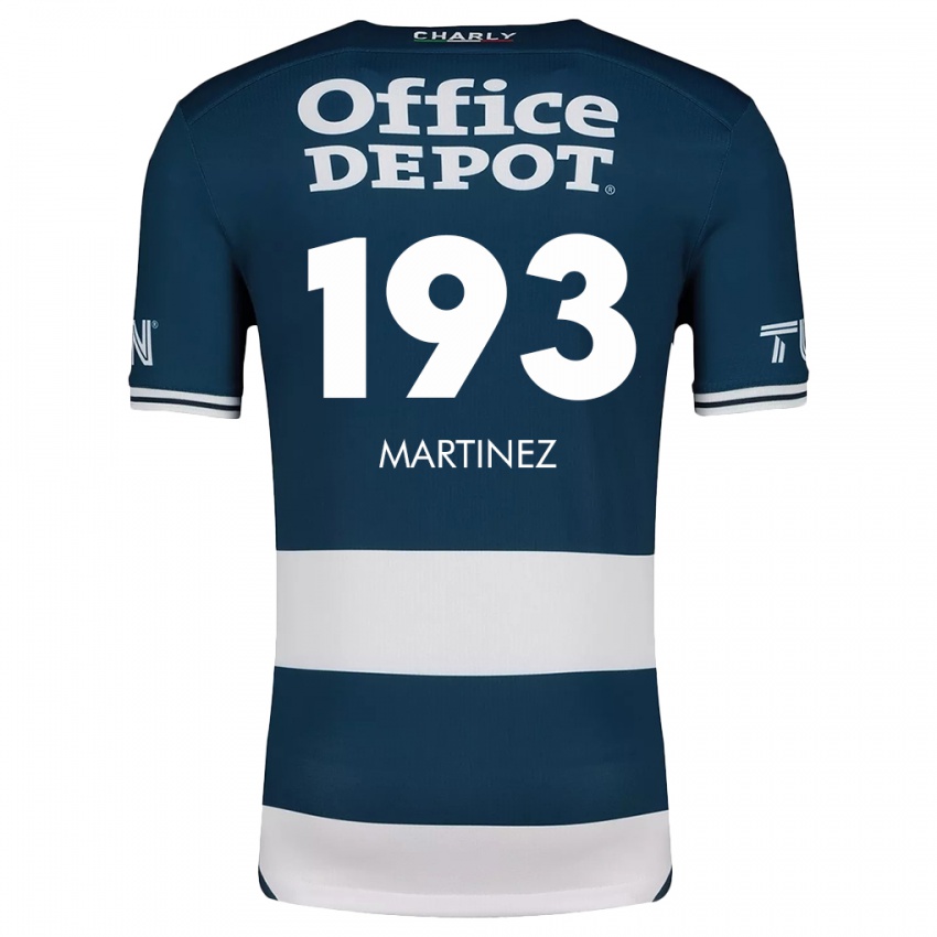 Børn Pedro Martínez #193 Blå Hvid Hjemmebane Spillertrøjer 2024/25 Trøje T-Shirt