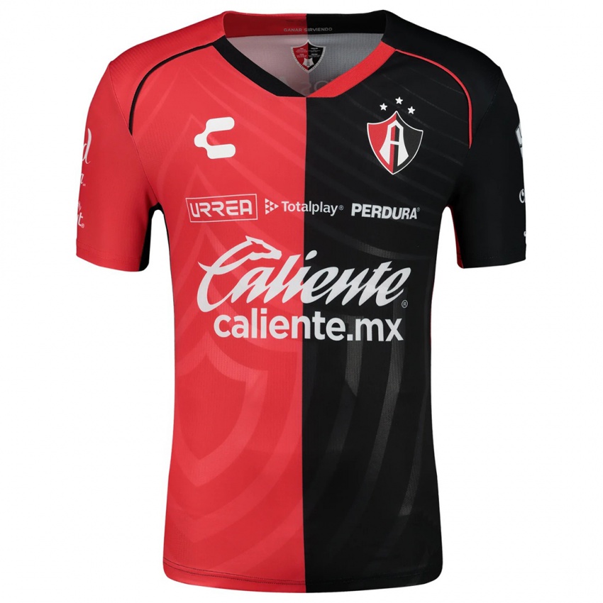 Børn Luis Carlos Martínez #190 Rød Sort Hjemmebane Spillertrøjer 2024/25 Trøje T-Shirt