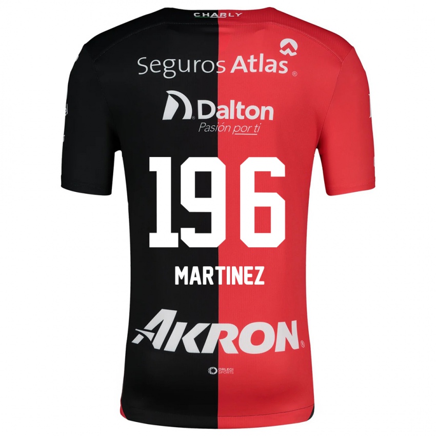 Børn Rafael Martínez #196 Rød Sort Hjemmebane Spillertrøjer 2024/25 Trøje T-Shirt