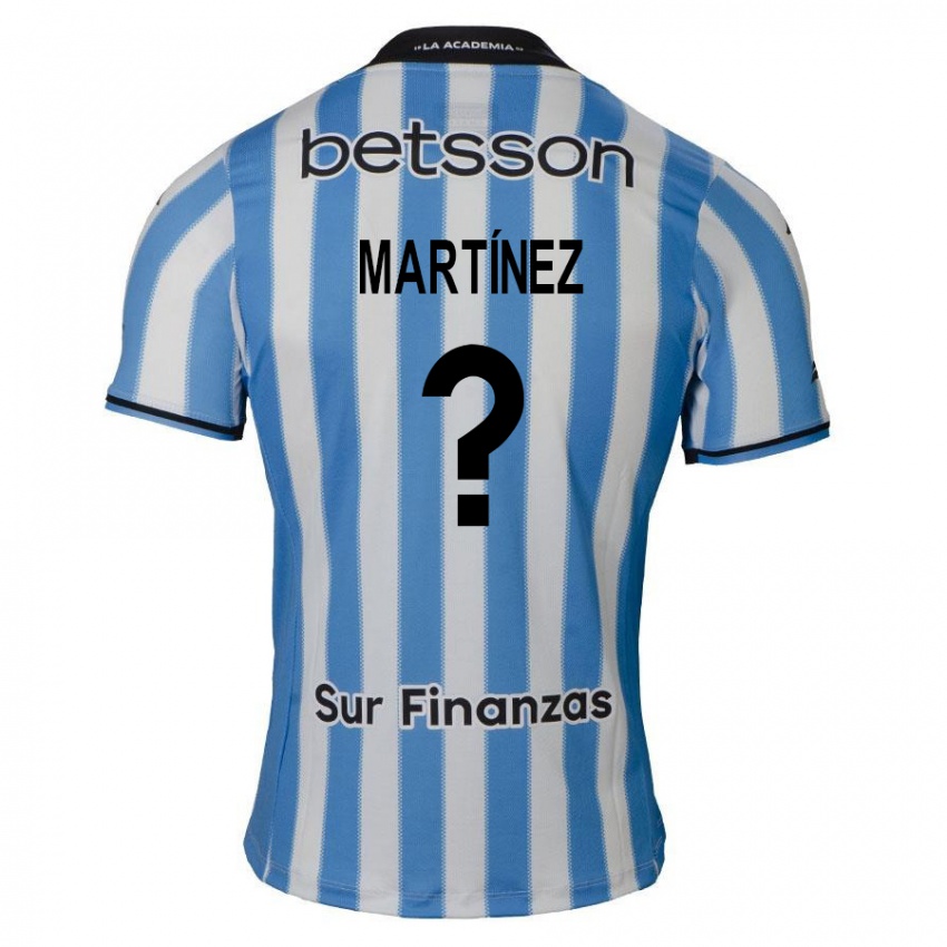 Børn Mateo Martínez #0 Blå Hvid Sort Hjemmebane Spillertrøjer 2024/25 Trøje T-Shirt