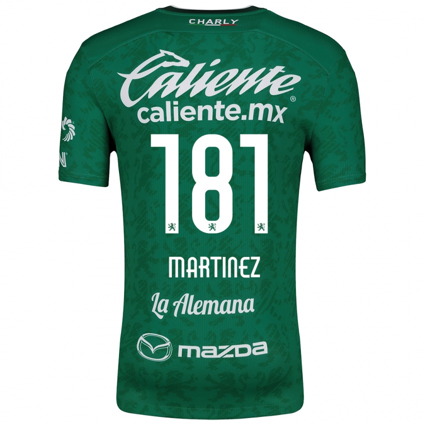 Børn Irving Martínez #181 Grøn Hvid Hjemmebane Spillertrøjer 2024/25 Trøje T-Shirt