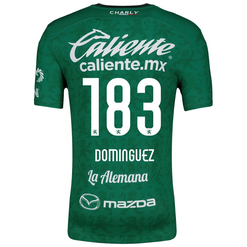 Børn Jesús Domínguez #183 Grøn Hvid Hjemmebane Spillertrøjer 2024/25 Trøje T-Shirt