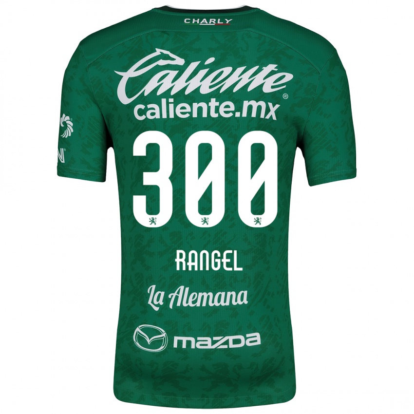 Børn Luis Rangel #300 Grøn Hvid Hjemmebane Spillertrøjer 2024/25 Trøje T-Shirt