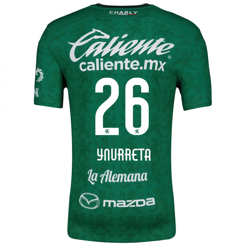 Børn Alexandra Hernández Ynurreta #26 Grøn Hvid Hjemmebane Spillertrøjer 2024/25 Trøje T-Shirt