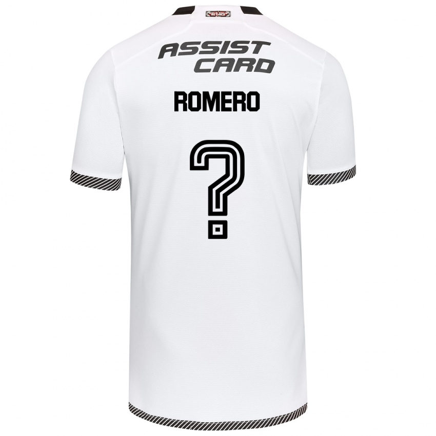 Børn Enzo Romero #0 Hvid Sort Hjemmebane Spillertrøjer 2024/25 Trøje T-Shirt