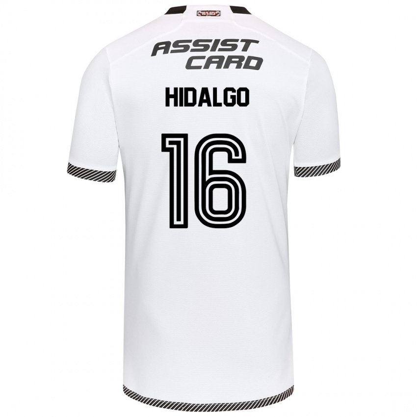 Børn Fernanda Hidalgo #16 Hvid Sort Hjemmebane Spillertrøjer 2024/25 Trøje T-Shirt