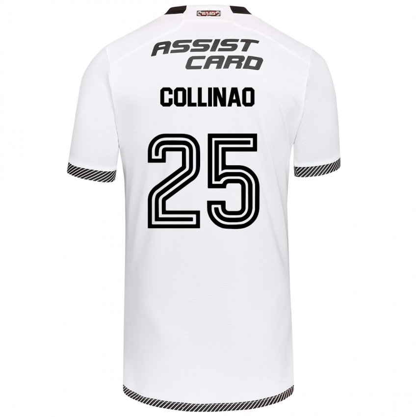 Børn Margarita Collinao #25 Hvid Sort Hjemmebane Spillertrøjer 2024/25 Trøje T-Shirt