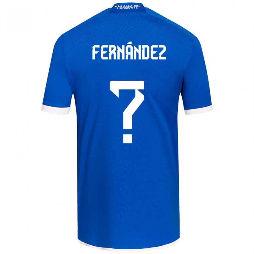 Børn Joaquín Fernández #0 Blå Hvid Hjemmebane Spillertrøjer 2024/25 Trøje T-Shirt