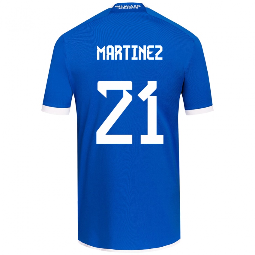 Børn Maria Martínez #21 Blå Hvid Hjemmebane Spillertrøjer 2024/25 Trøje T-Shirt