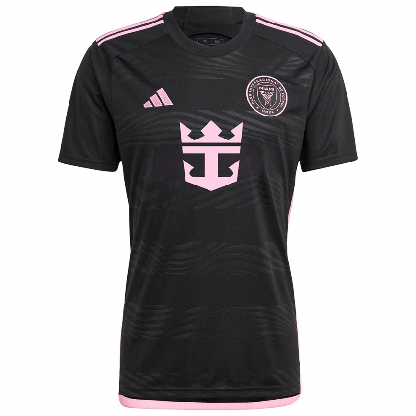 Børn Zidane Cadet #0 Sort Udebane Spillertrøjer 2024/25 Trøje T-Shirt