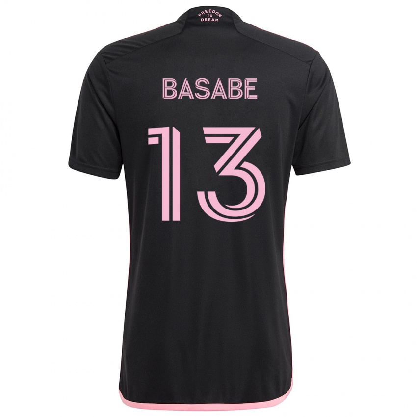 Børn Samuel Basabe #13 Sort Udebane Spillertrøjer 2024/25 Trøje T-Shirt