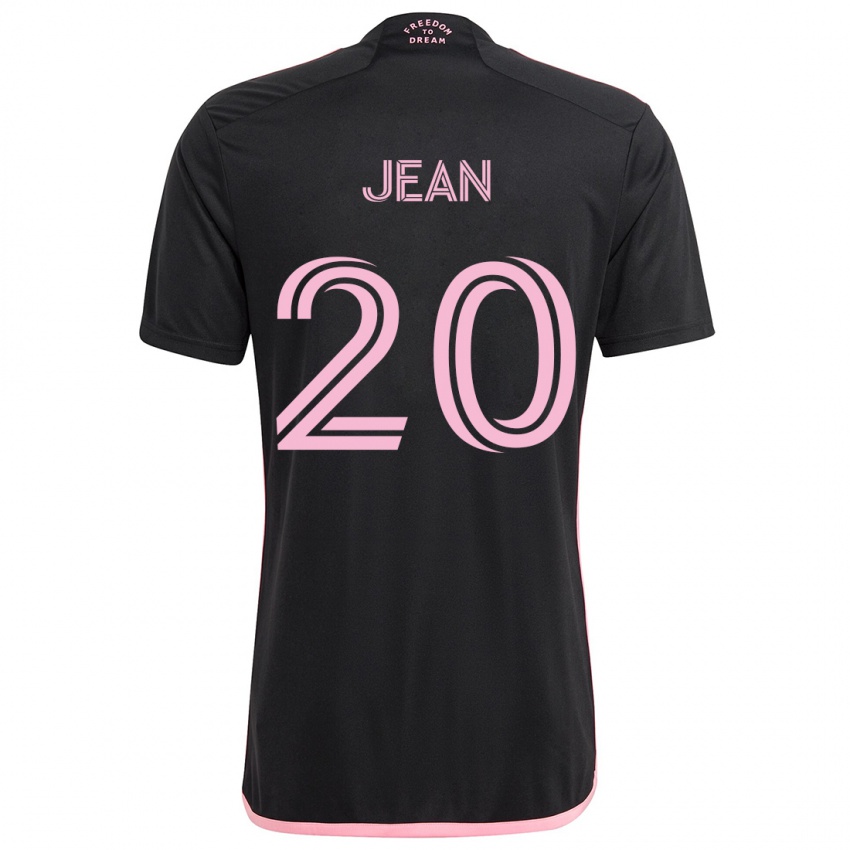 Børn Corentin Jean #20 Sort Udebane Spillertrøjer 2024/25 Trøje T-Shirt