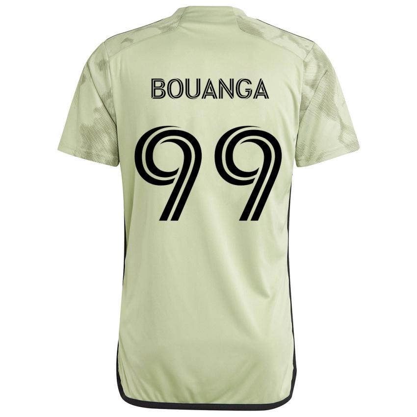 Børn Denis Bouanga #99 Lysegrøn Udebane Spillertrøjer 2024/25 Trøje T-Shirt