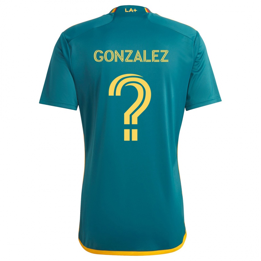 Børn Miguel Gonzalez #0 Grøn Gul Udebane Spillertrøjer 2024/25 Trøje T-Shirt