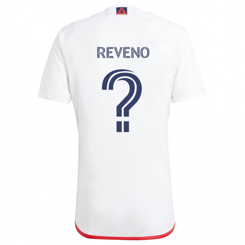 Børn Ben Reveno #0 Hvid Rød Udebane Spillertrøjer 2024/25 Trøje T-Shirt