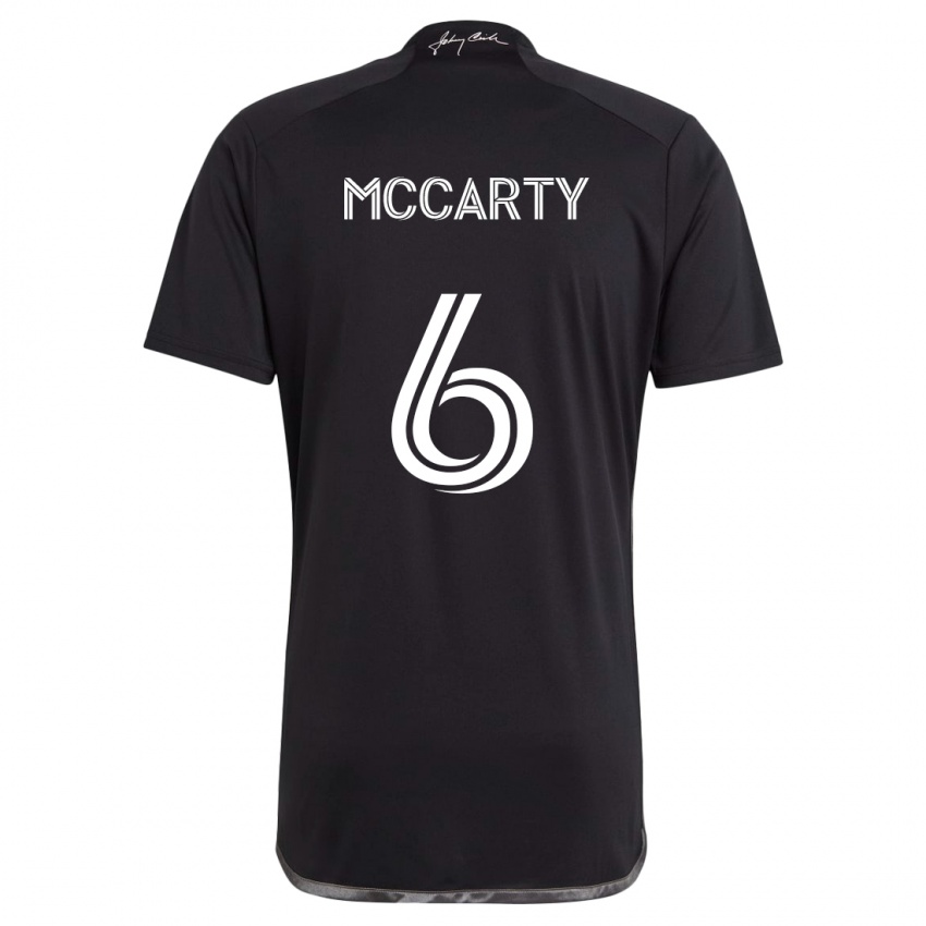 Børn Dax Mccarty #6 Sort Udebane Spillertrøjer 2024/25 Trøje T-Shirt