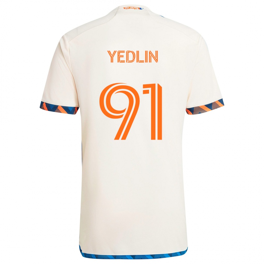 Børn Deandre Yedlin #91 Hvid Orange Udebane Spillertrøjer 2024/25 Trøje T-Shirt