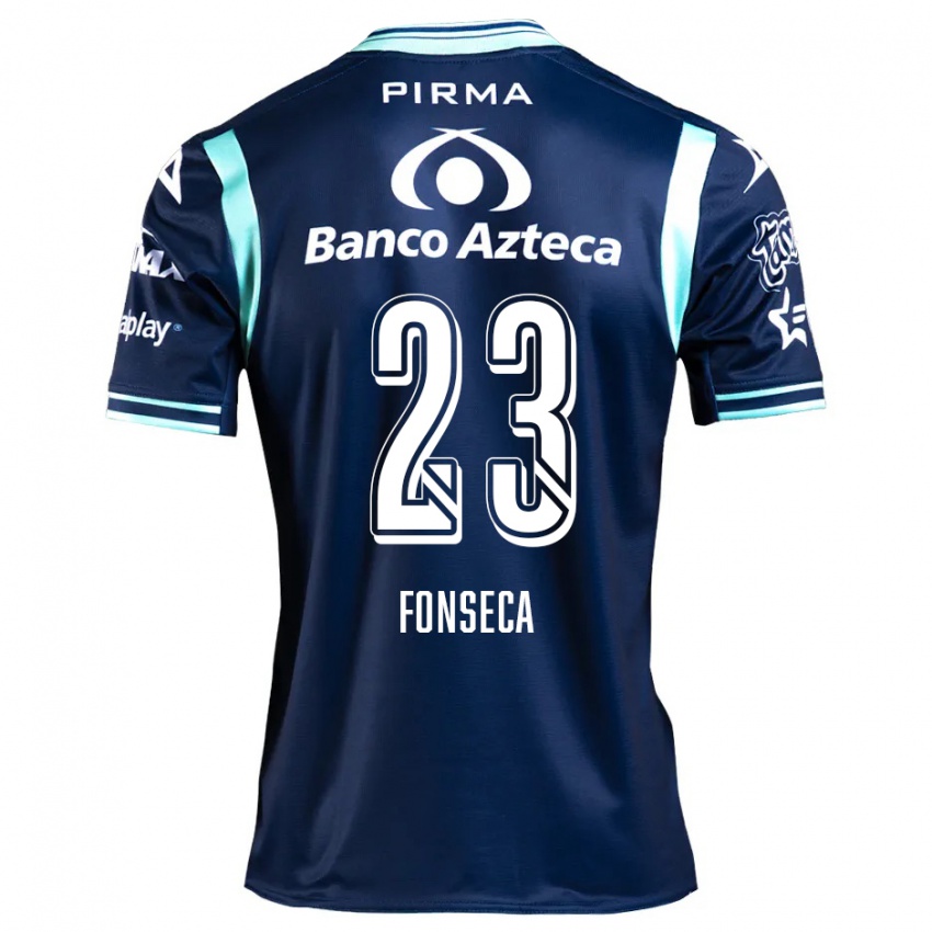 Børn Camila Fonseca #23 Marine Blå Udebane Spillertrøjer 2024/25 Trøje T-Shirt