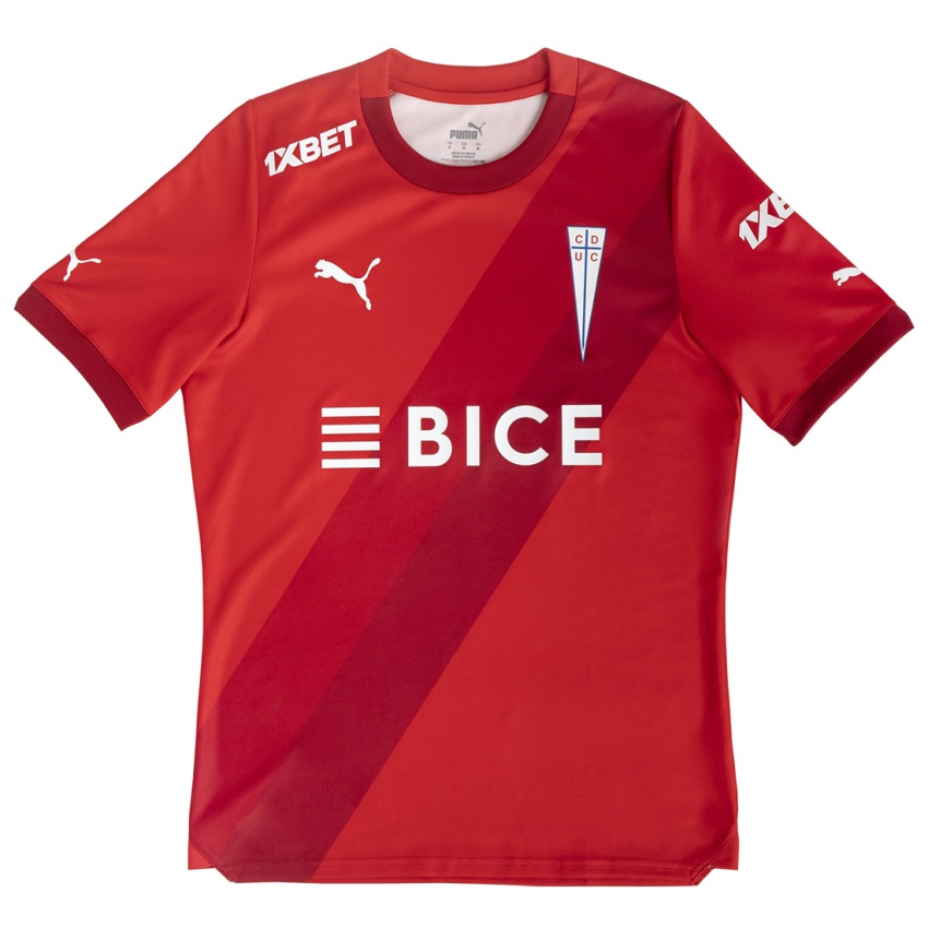 Børn Felipe Mercado #0 Rød Hvid Udebane Spillertrøjer 2024/25 Trøje T-Shirt