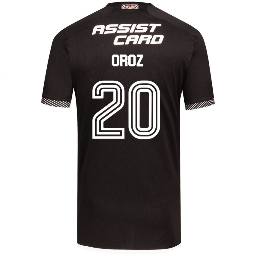 Børn Alexander Oroz #20 Sort Hvid Udebane Spillertrøjer 2024/25 Trøje T-Shirt