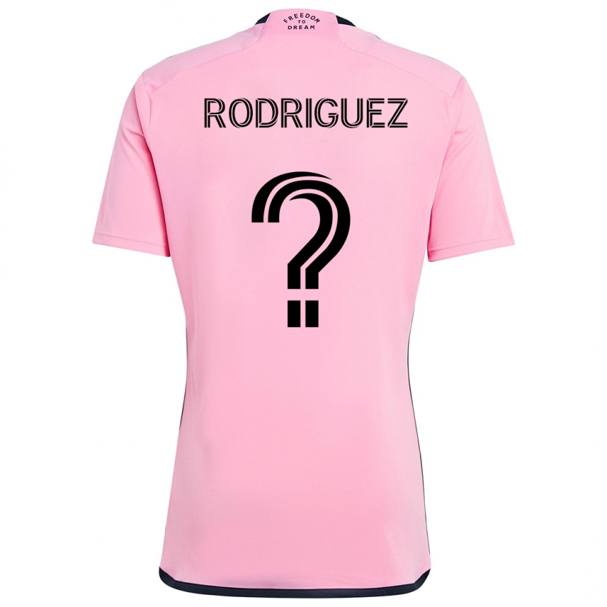 Mænd Emerson Rodríguez #0 Lyserød Hjemmebane Spillertrøjer 2024/25 Trøje T-Shirt