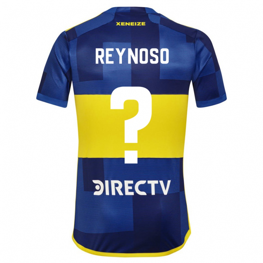 Mænd Agustin Reynoso #0 Blå Gul Hjemmebane Spillertrøjer 2024/25 Trøje T-Shirt