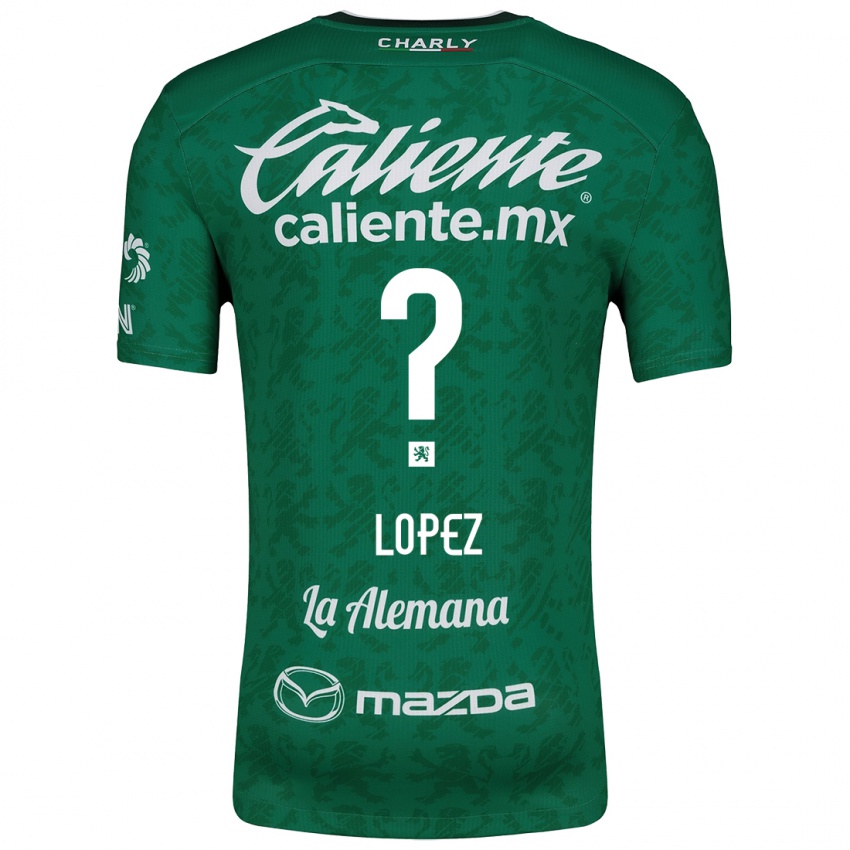 Mænd Nicolas Lopez #0 Grøn Hvid Hjemmebane Spillertrøjer 2024/25 Trøje T-Shirt