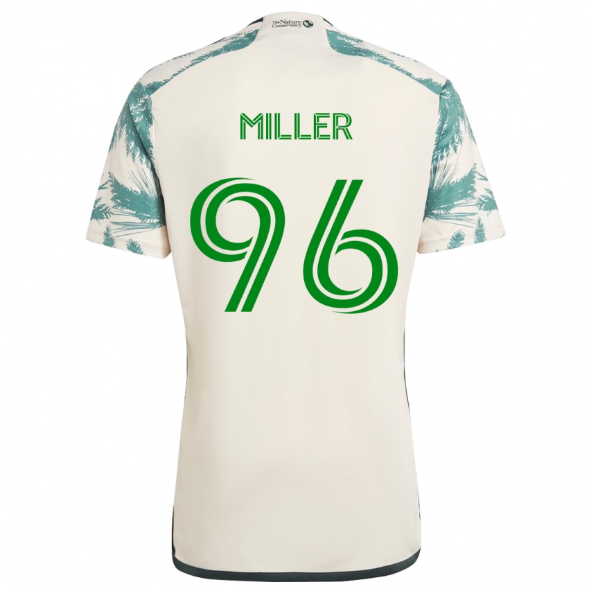 Mænd Carver Miller #96 Beige Brun Udebane Spillertrøjer 2024/25 Trøje T-Shirt