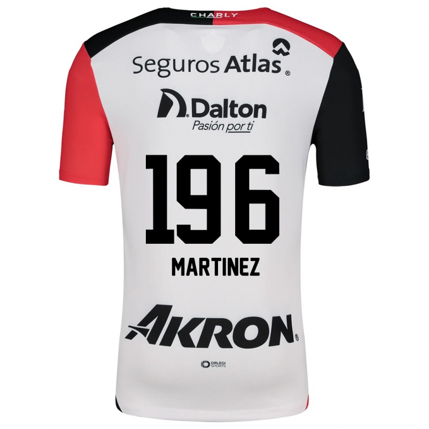 Mænd Rafael Martínez #196 Hvid Rød Sort Udebane Spillertrøjer 2024/25 Trøje T-Shirt