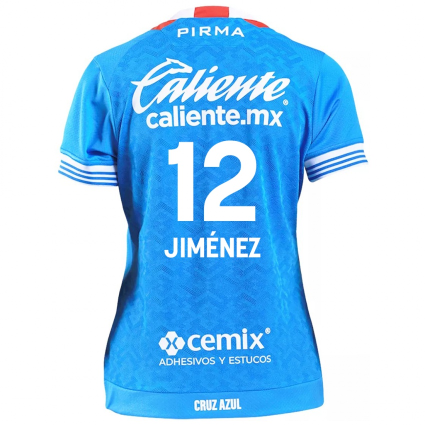 Børn Luis Jiménez #12 Himmelblå Hjemmebane Spillertrøjer 2024/25 Trøje T-Shirt