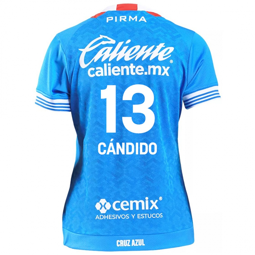 Børn Camilo Cándido #13 Himmelblå Hjemmebane Spillertrøjer 2024/25 Trøje T-Shirt