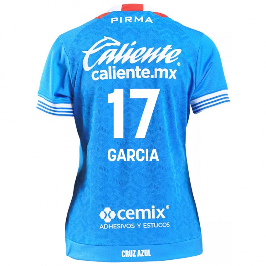 Børn Amaury Garcia #17 Himmelblå Hjemmebane Spillertrøjer 2024/25 Trøje T-Shirt