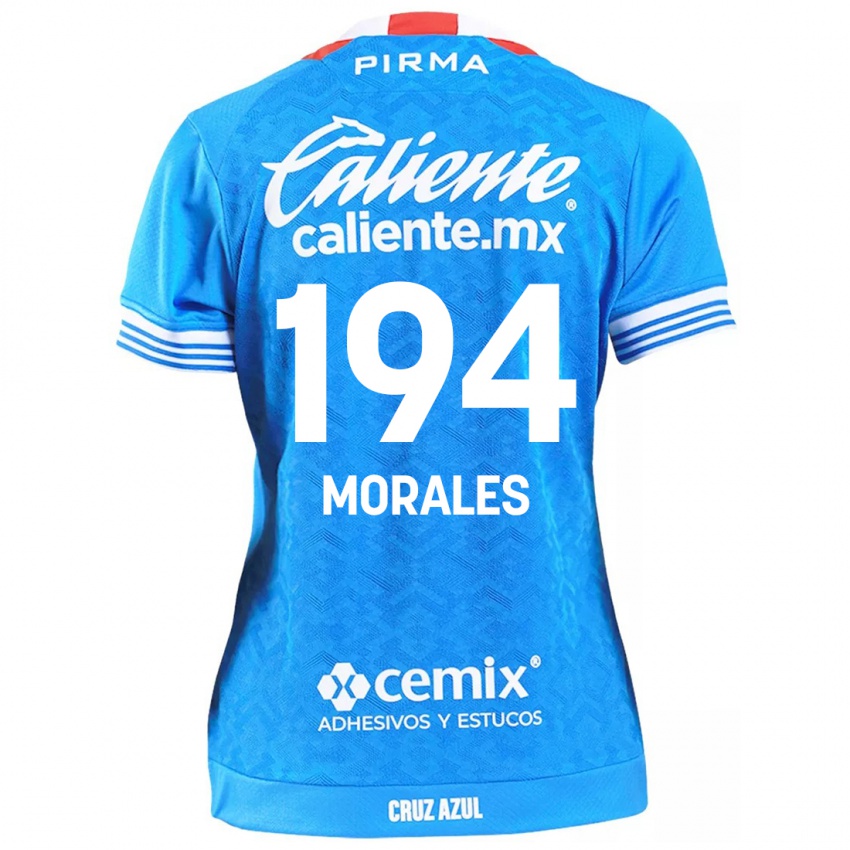 Børn Amaury Morales #194 Himmelblå Hjemmebane Spillertrøjer 2024/25 Trøje T-Shirt