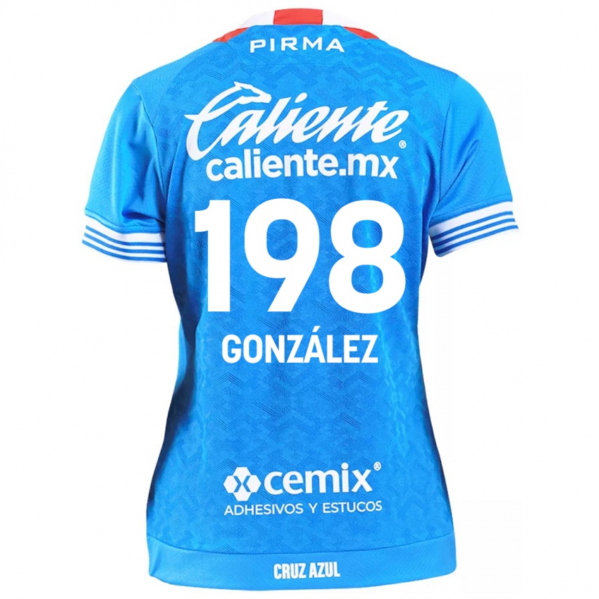 Børn Kenneth González #198 Himmelblå Hjemmebane Spillertrøjer 2024/25 Trøje T-Shirt