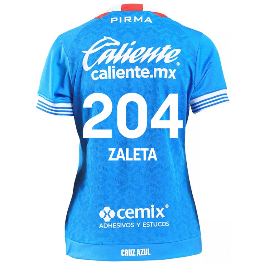 Børn Mauro Zaleta #204 Himmelblå Hjemmebane Spillertrøjer 2024/25 Trøje T-Shirt