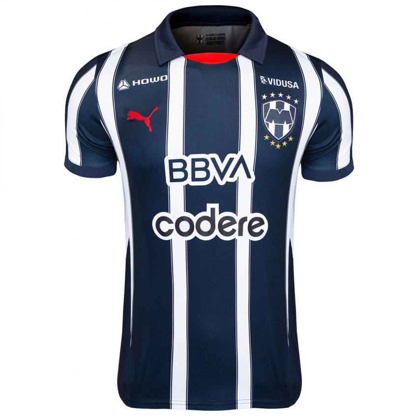 Børn Irvin González #0 Blå Rød Hvid Hjemmebane Spillertrøjer 2024/25 Trøje T-Shirt