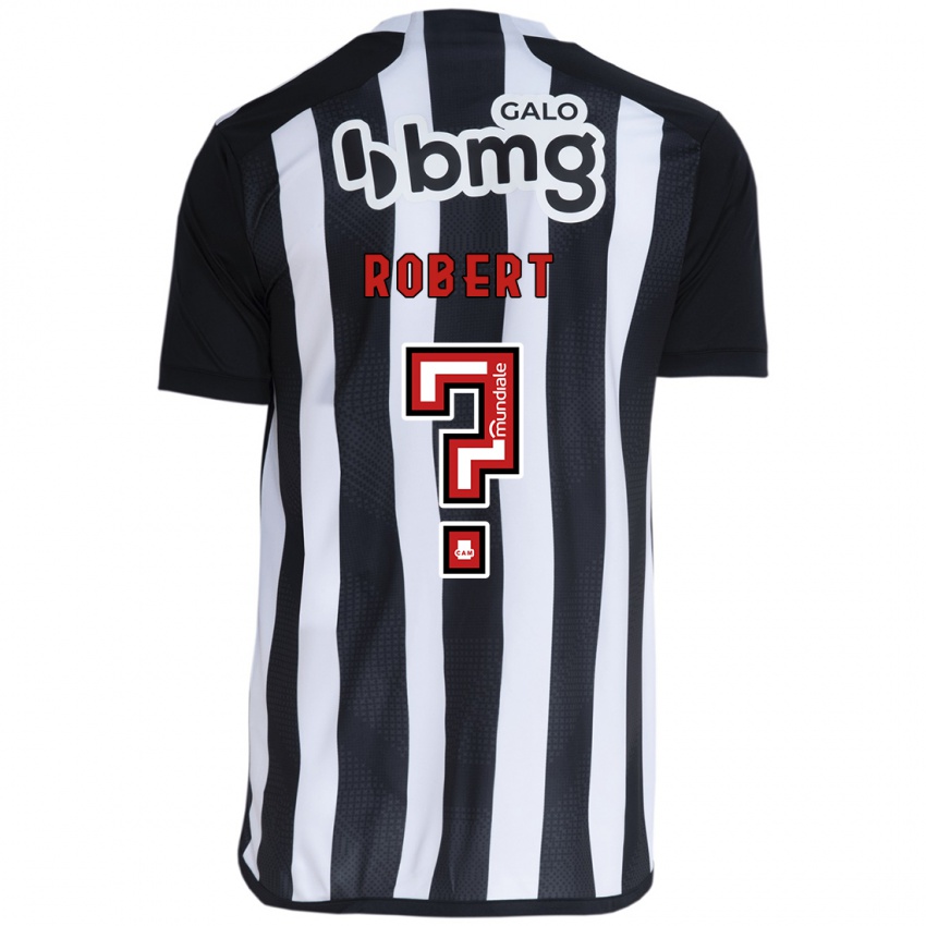 Børn Robert Pinto #0 Hvid Sort Hjemmebane Spillertrøjer 2024/25 Trøje T-Shirt