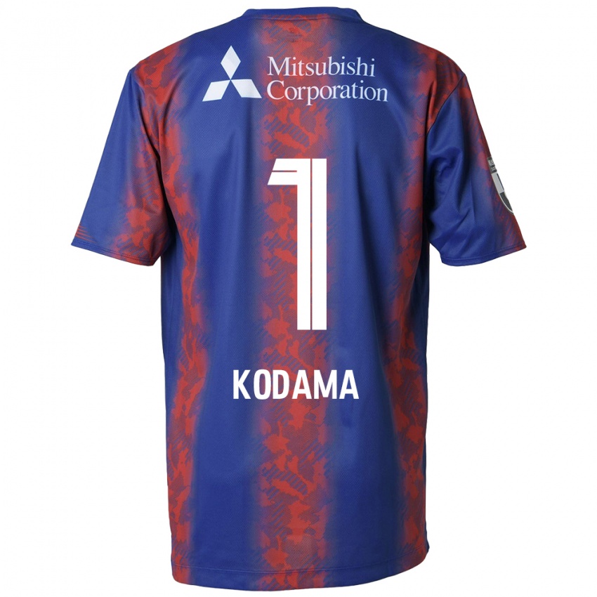 Børn Tsuyoshi Kodama #1 Blå Rød Hjemmebane Spillertrøjer 2024/25 Trøje T-Shirt