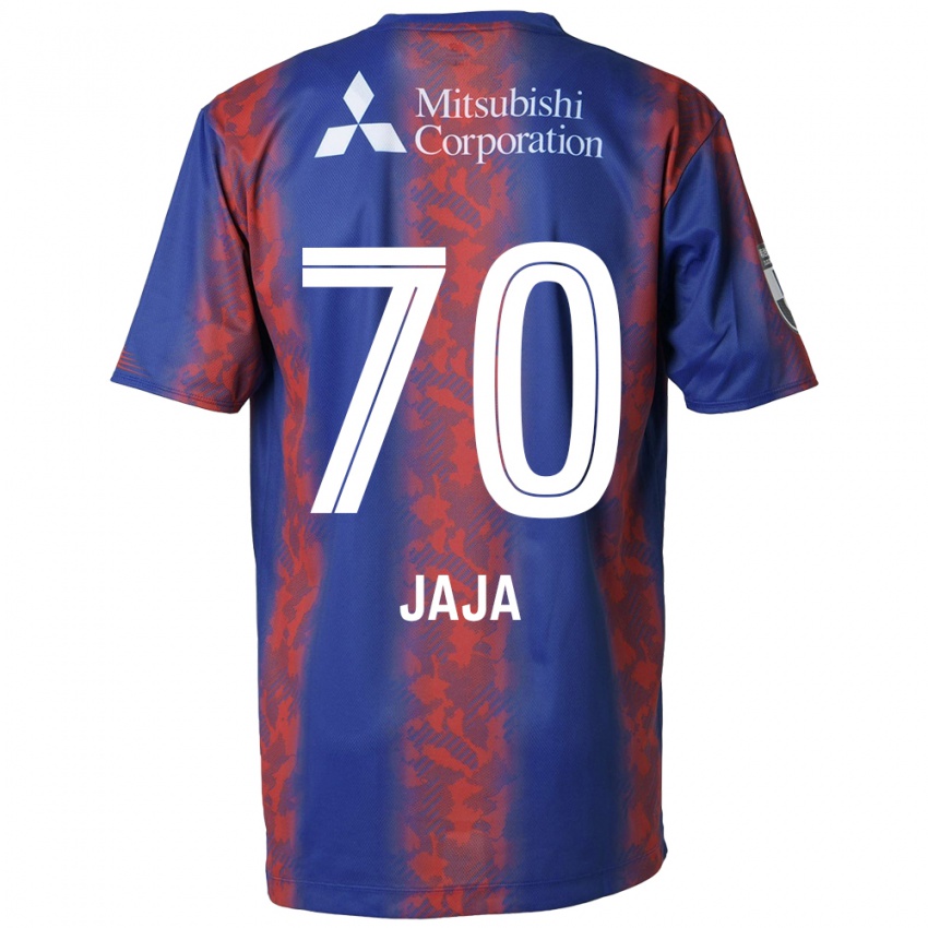 Børn Jája Silva #70 Blå Rød Hjemmebane Spillertrøjer 2024/25 Trøje T-Shirt