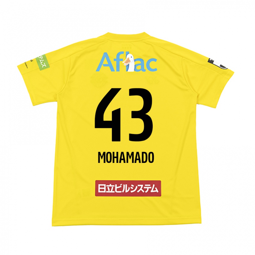 Børn Faruzansana Mohamado #43 Gul Sort Hjemmebane Spillertrøjer 2024/25 Trøje T-Shirt